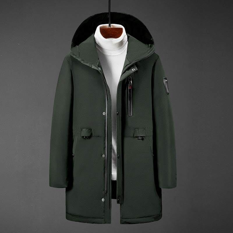 Smart Heating Cotton-Padded Jacket Male USB Charging