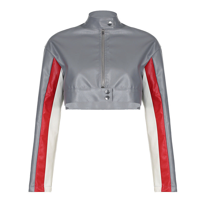 Veste à col montant