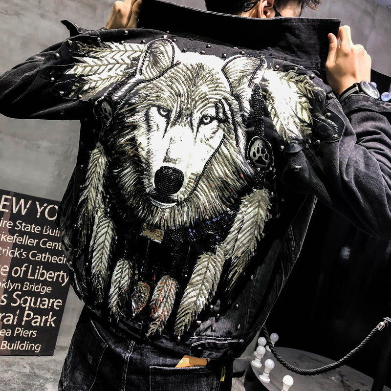 Slim Jacket Noir pour homme
