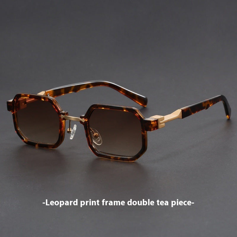 Retro Polygon Exquisite Sun Glasses Mixt