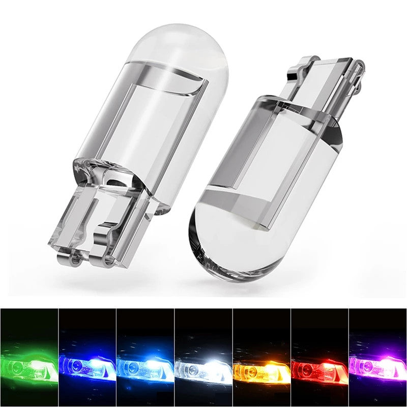High Temperature Resistant Width Indicator Cob Transparent Car Bulb