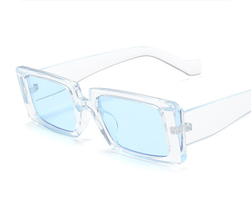 Transparent Color Personality Street Shooting Catwalk Glasses