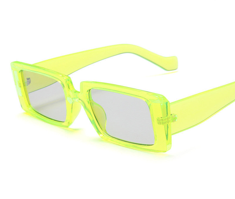 Transparent Color Personality Street Shooting Catwalk Glasses