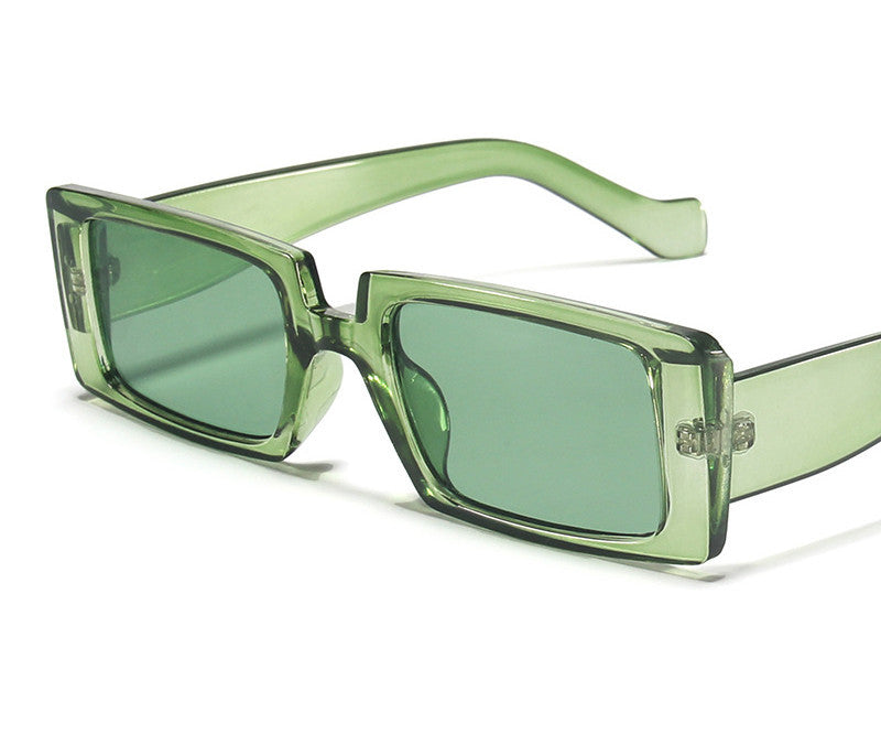 Transparent Color Personality Street Shooting Catwalk Glasses