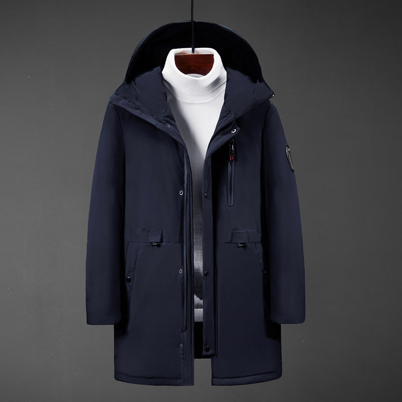 Smart Heating Cotton-Padded Jacket Male USB Charging