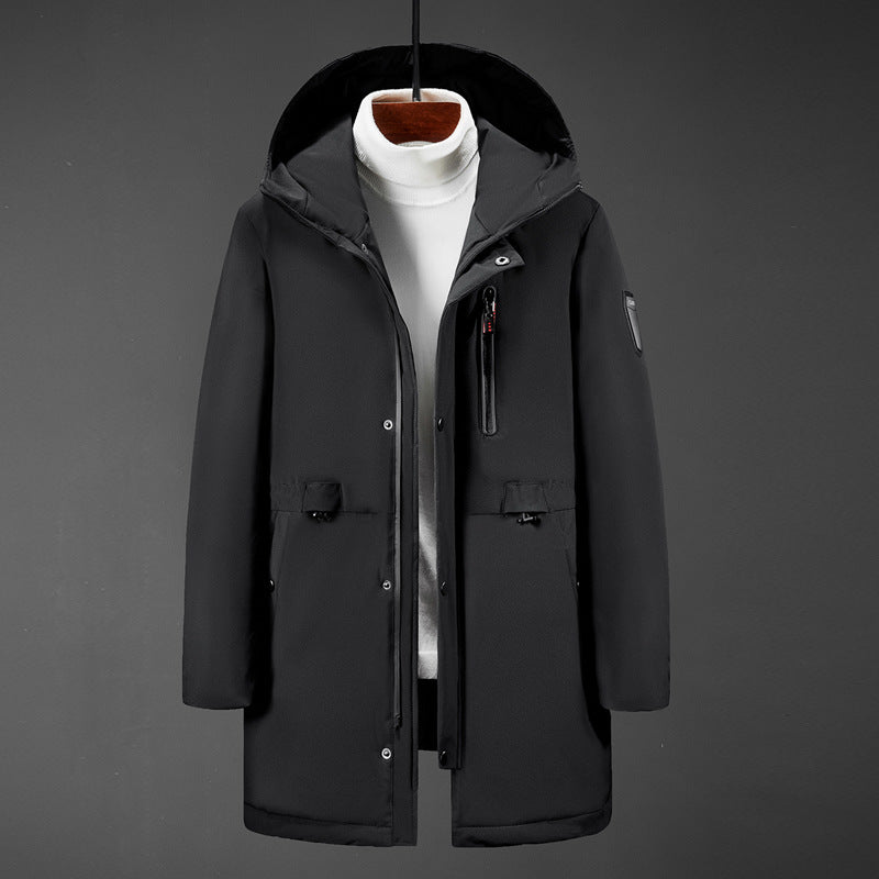 Smart Heating Cotton-Padded Jacket Male USB Charging