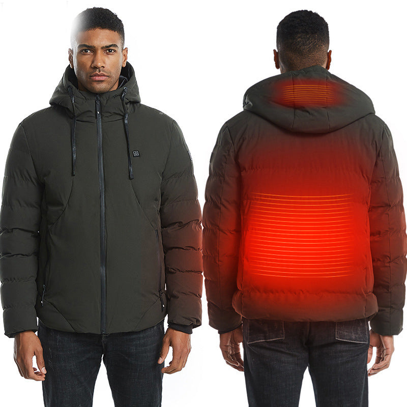 Smart USB Charging And Heating Cotton Jacket