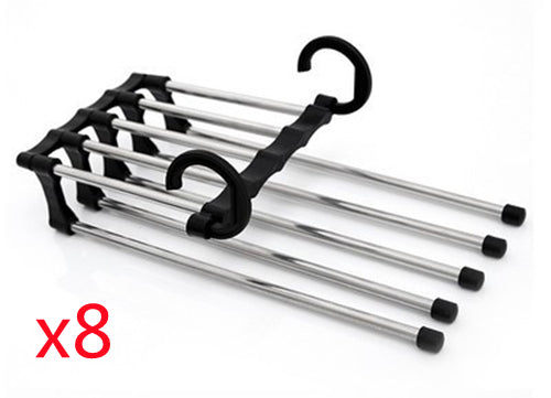 5 In 1 Wardrobe Hanger Multi-functional