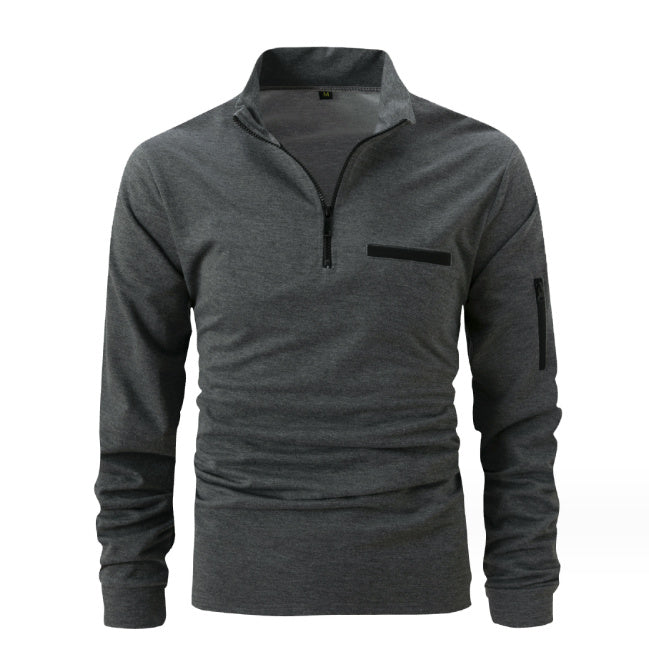 Spring And Autumn Arm Zipper Man's Sportswear