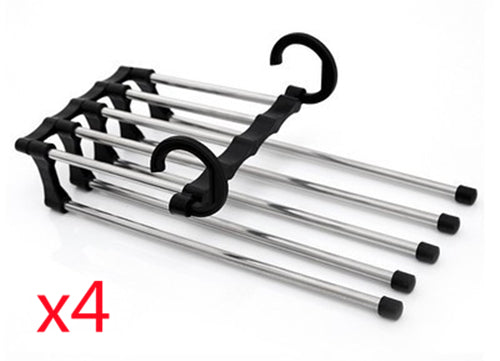 5 In 1 Wardrobe Hanger Multi-functional