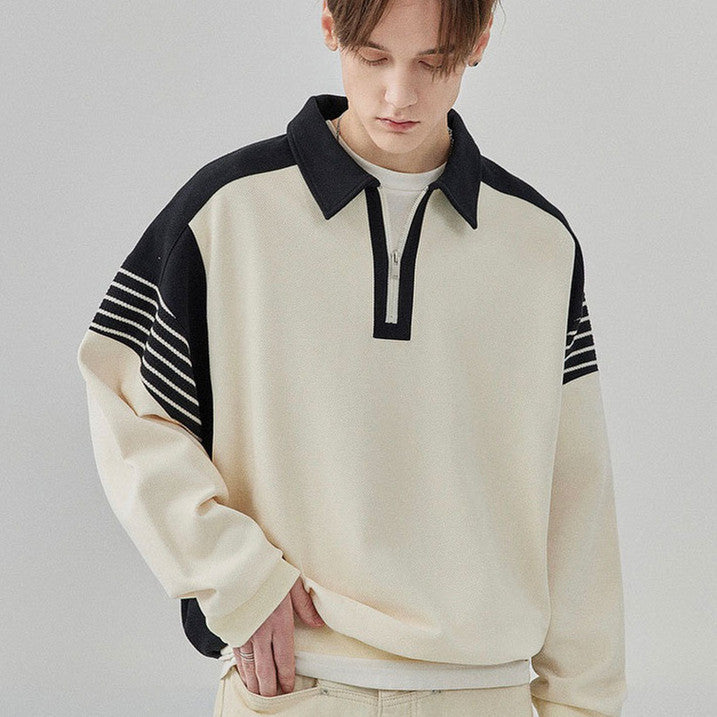 Style Retro Men's  Sweater