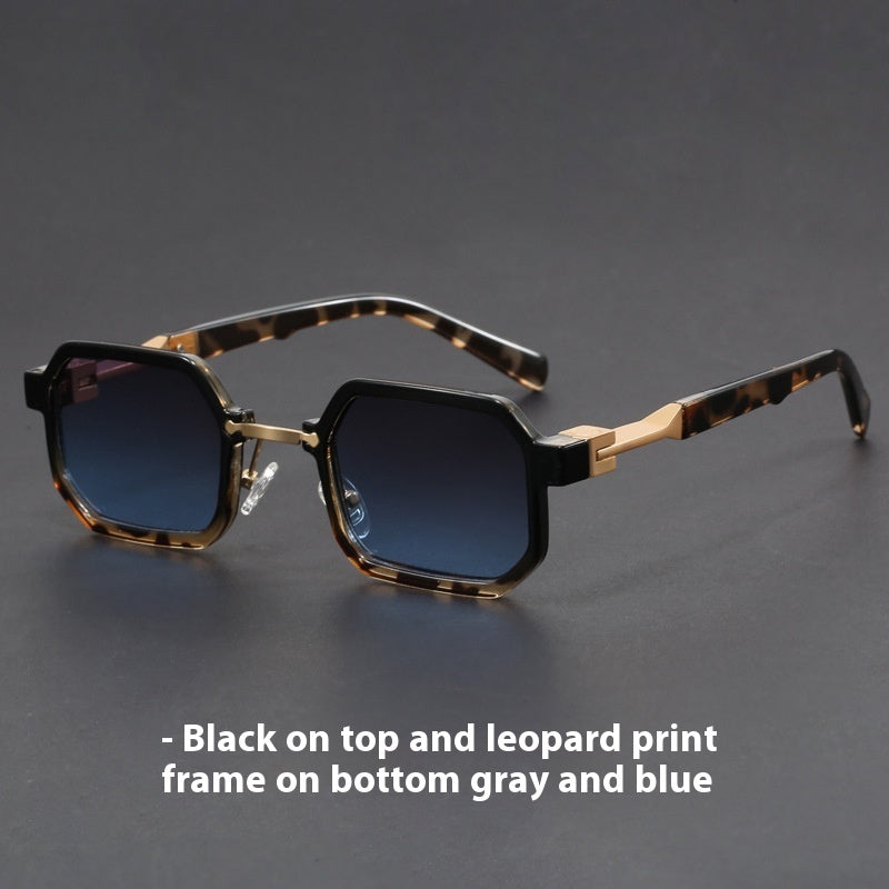 Retro Polygon Exquisite Sun Glasses Mixt
