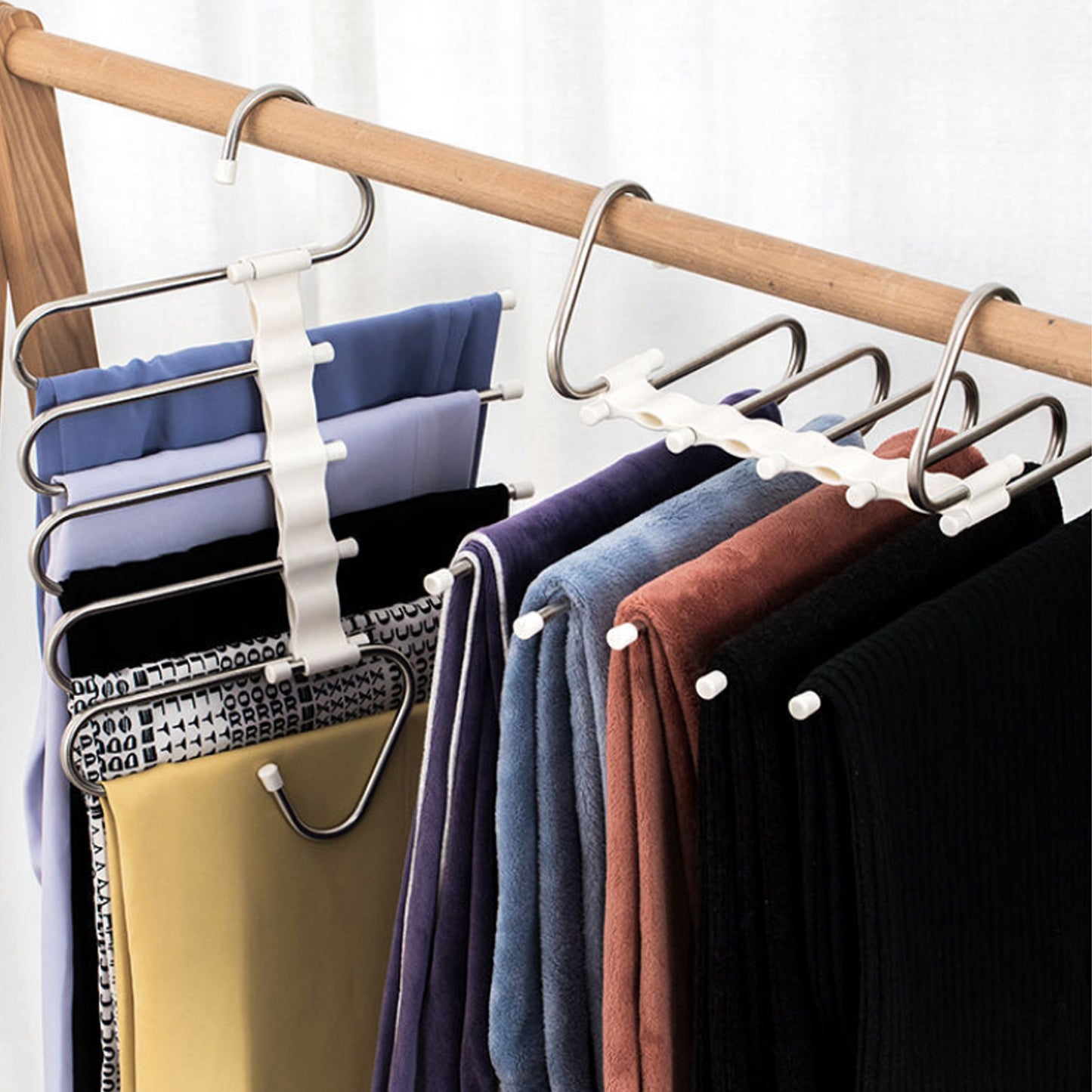5 In 1 Wardrobe Hanger Multi-functional