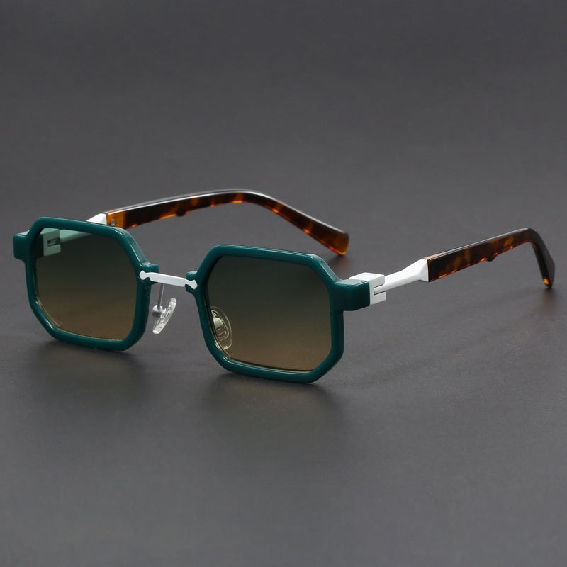 Retro Polygon Exquisite Sun Glasses Mixt