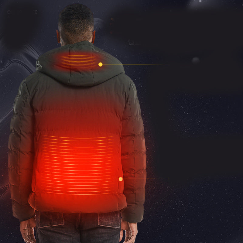 Smart USB Charging And Heating Cotton Jacket