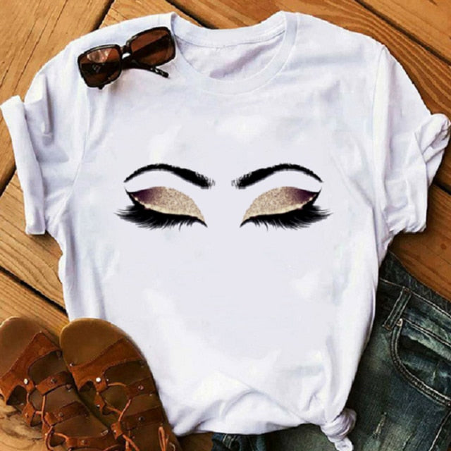 T-shirt Princess Makeup