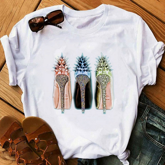 T-shirt Princess Makeup