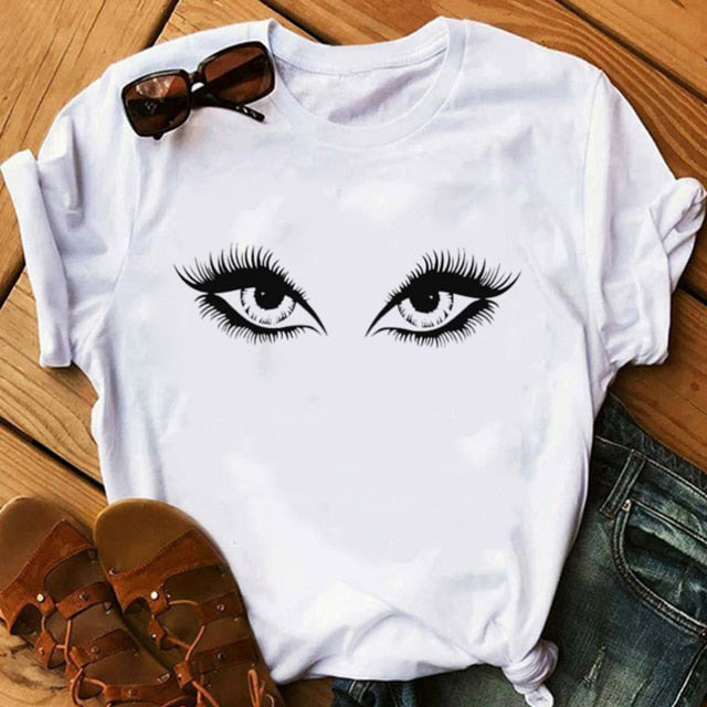 T-shirt Princess Makeup